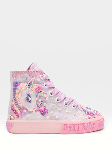 Lelli Kelly Sneakersy "Fluttershy" w kolorze różowym