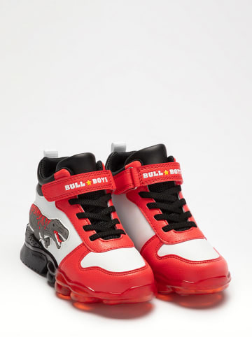 Bull Boys Sneakers "T-Rex" in Rot/ Weiß