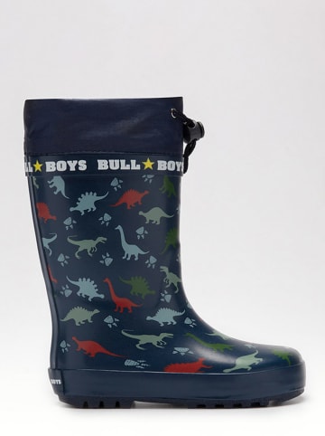 Bull Boys Gummistiefel "Dinosauro" in Dunkelblau
