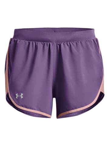 Under Armour Laufshorts in Lila