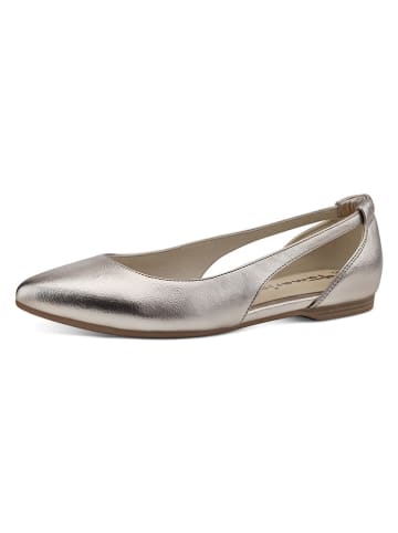 Tamaris Ballerinas in Gold
