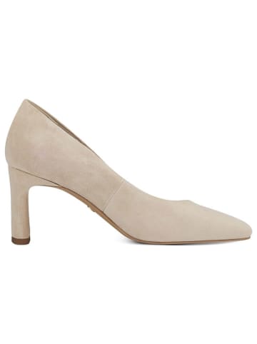 Tamaris Leren pumps beige