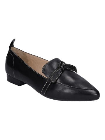 Gerry Weber Leren mocassins zwart