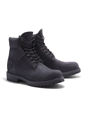 Timberland Skórzane botki w kolorze antracytowym