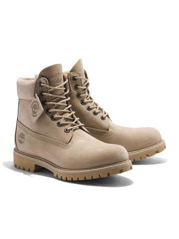 Timberland Leren boots "6 Inch" beige