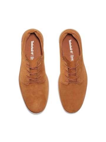 Timberland Leren veterschoenen lichtbruin