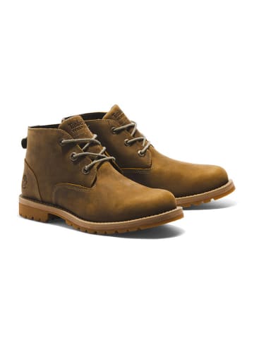 Timberland Leder-Boots "Larchmont II Chukka" in Hellbraun