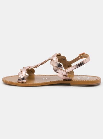 Les BAGATELLES Leren sandalen "Burke" roségoudkleurig