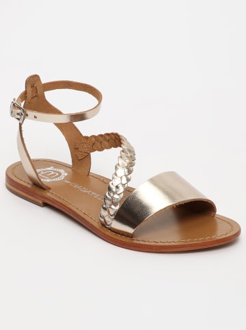 Les BAGATELLES Leder-Sandalen "Beldrade" in Gold
