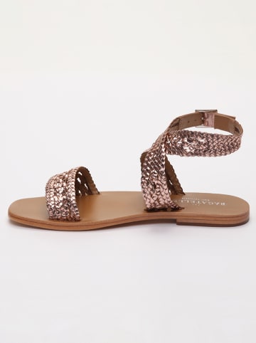 Les BAGATELLES Leren sandalen "Abitha" roségoudkleurig