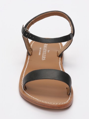 Les BAGATELLES Leren sandalen "Alaia" zwart