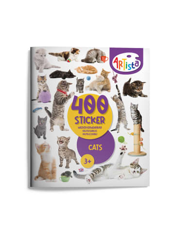 Artista Stickerbuch "Katzen" - ab 3 Jahren