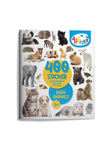 Artista Stickerbuch "Tierbabys" - ab 3 Jahren