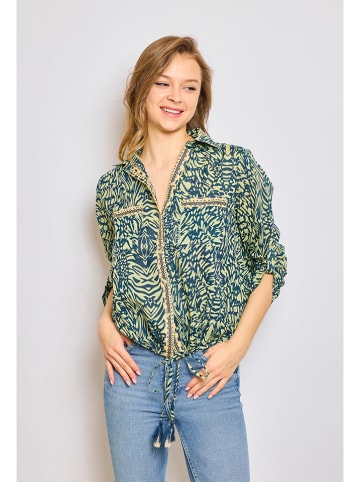 YYDS Blouse donkerblauw