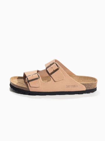 BAYTON Leder-Pantoletten "Tracy" in Rosa