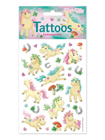 Lutz Mauder Temporäre Tattoos "Einhorn" in Bunt - ab 3 Jahren