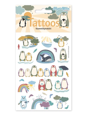 Lutz Mauder Temporäre Tattoos "Pinguin Familie"