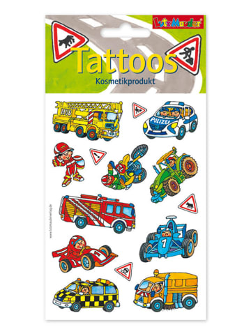 Lutz Mauder Temporäre Tattoos "Fahrzeuge" - ab 3 Jahren