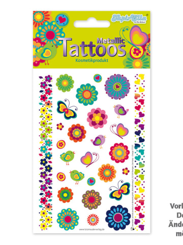 Lutz Mauder Temporäre Tattoos "Retro-Blumen"