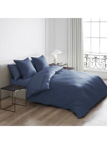 Cacharel Satin-Bettwäsche-Set in Blau