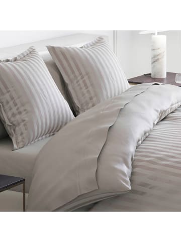 Cacharel textiles Komplet pościeli satynowej w kolorze beżowym