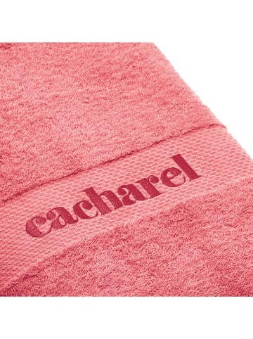 Cacharel 2er-Set: Handtücher "Hibiscus" in Pink