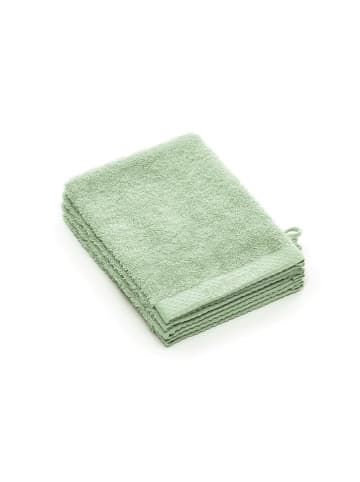 Cacharel 4-delige set: washandjes "Meadow" groen