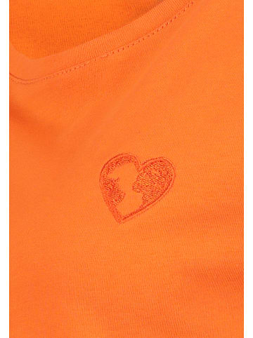 Stitch & Soul Koszulka "Stitch and Soul" w kolorze pomarańczowym