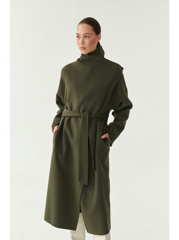 TATUUM Wollmantel in Khaki