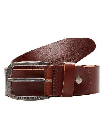 Jack & Jones Leren riem lichtbruin - (L)90 cm