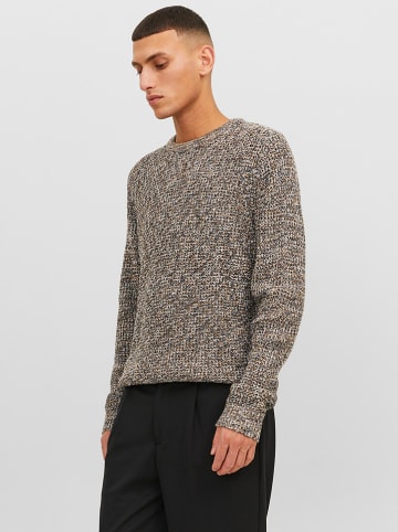 Jack & Jones Pullover "William" in Braun/ Schwarz/ WeiÃŸ