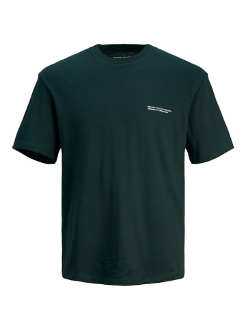 Jack & Jones Koszulka "Jorvesterbro" w kolorze zielonym