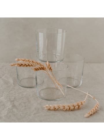 Eulenschnitt 4er-Set: Gläser - 350 ml