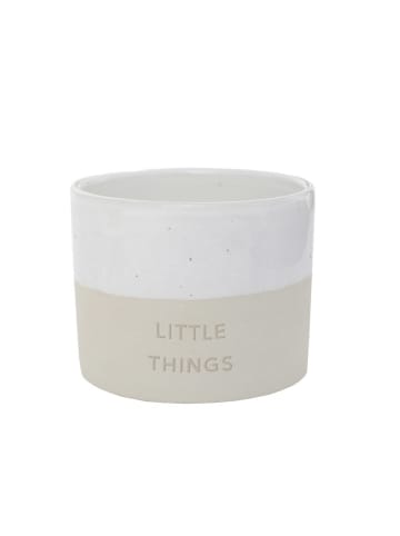 Eulenschnitt Schälchen "Little Things" in Weiß/ Beige - 250 ml