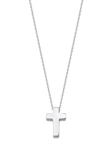 Yushi Silber-Halskette mit Anhänger - (L)45 cm
