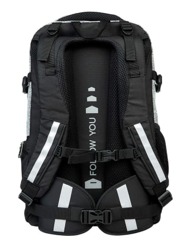 neoxx Rucksack "Active" in Grau - (L)24 x (B)31 x (H)45,5 cm