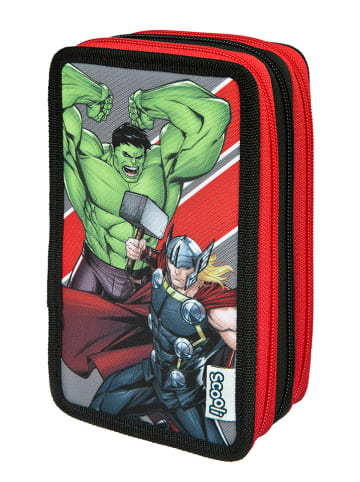 Avengers Gevulde pennenetui grijs/meerkleurig - (B)20 x (H)13 x (D)7,5 cm