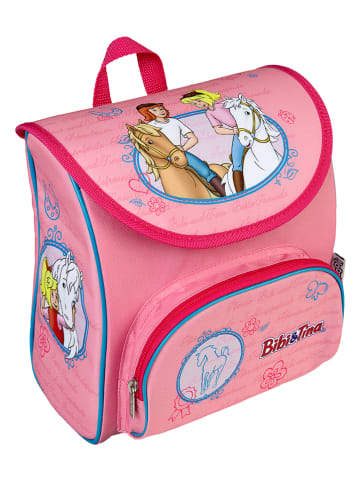 SCOOLI Vorschulranzen "Bibi&Tina" in Pink - (B)21 x (H)23 x (T)11 cm
