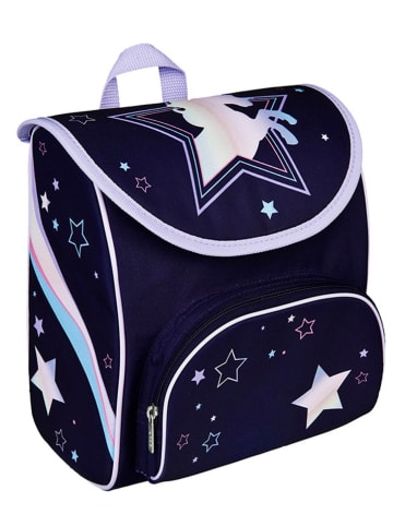 Undercover Vorschulranzen "Dreamland" in Schwarz/ Lila - (B)23 x (H)21 x (T)13 cm
