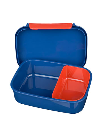 Spiderman Broodtrommel "Spider-Man" blauw - (B)18 x (H)13,5 x (D)6 cm
