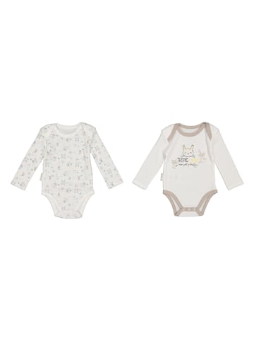 Petit Beguin 2-delige set: rompers crème