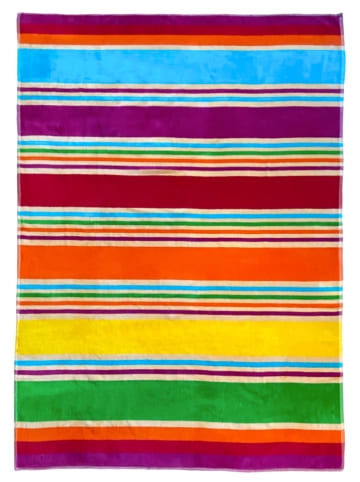 Le Comptoir de la Plage Ręcznik plażowy "Olympia - Kastela" ze wzorem - 180 x 140 cm