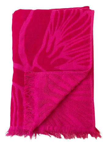 Le Comptoir de la Plage Strandlaken "Dantela - Manzanillo" roze - (L)170 x (B)90 cm