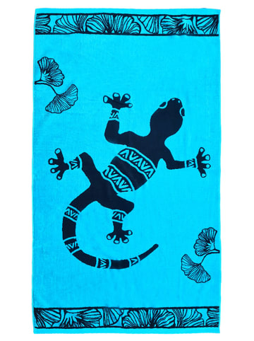 Le Comptoir de la Plage Strandtuch "Sirli - Bradford" in Hellblau - (L)170 x (B)90 cm