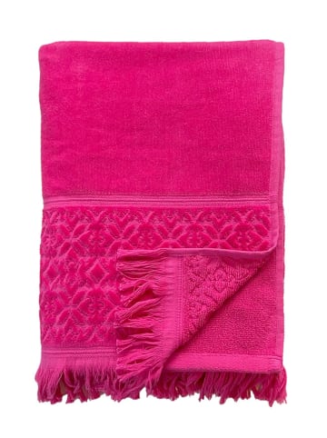 Le Comptoir de la Plage Strandlaken "Romance" roze - (L)170 x (B)90 cm