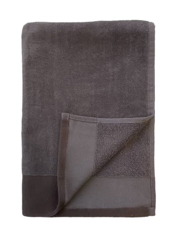 Le Comptoir de la Plage Strandtuch "Shady" in Grau - (L)180 x (B)140 cm