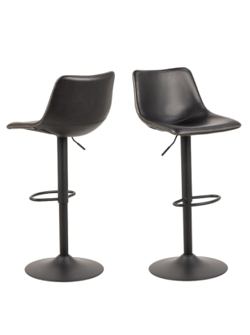 AC Design Hocker barowy "Oregon" w kolorze czarnym - 46,5 x 103 x 50 cm