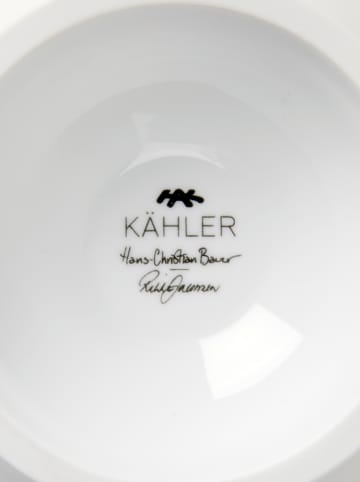 Kähler Miska "Hammershøi Poppy" w kolorze biało-jasnoróżowym - Ø 16 cm