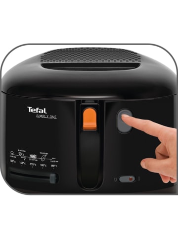 Tefal Fritteuse "Simply One" in Schwarz