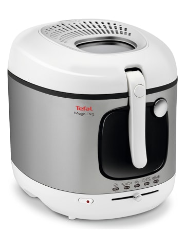 Tefal Frytkownica "XXL - FR480015" w kolorze srebrno-białym - 2 kg